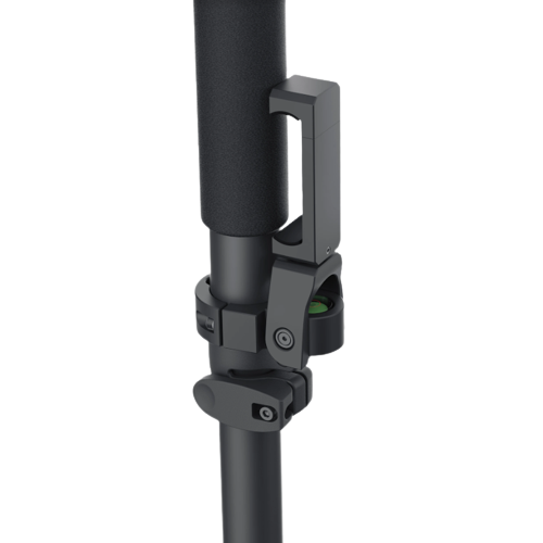 Survey Pole with Smartphone Mount